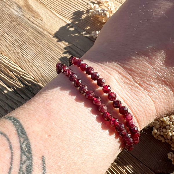 Granat Armband - DIY SPIRIT #