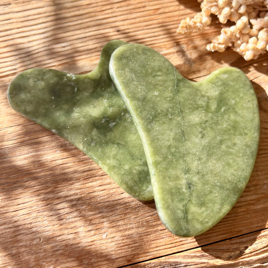 Grüne Jade Gua Sha - DIY SPIRIT