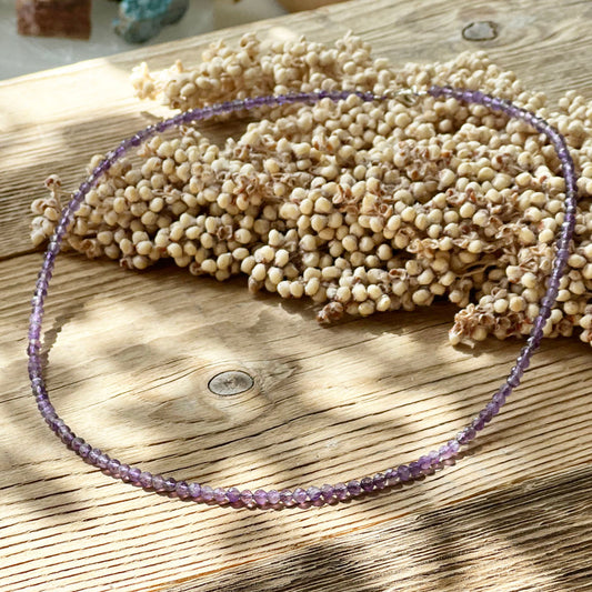 Amethyst Perlenkette - DIY SPIRIT #