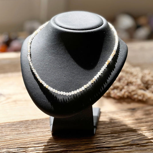 Rutilquarz Perlenkette - DIY SPIRIT #