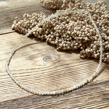Rutilquarz Perlenkette - DIY SPIRIT #