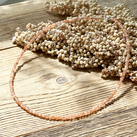 Sonnenstein Perlenkette - DIY SPIRIT #