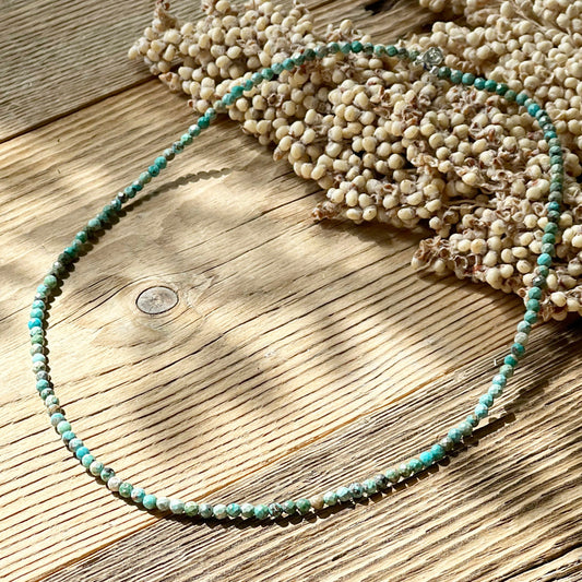 Türkis Perlenkette - DIY SPIRIT #