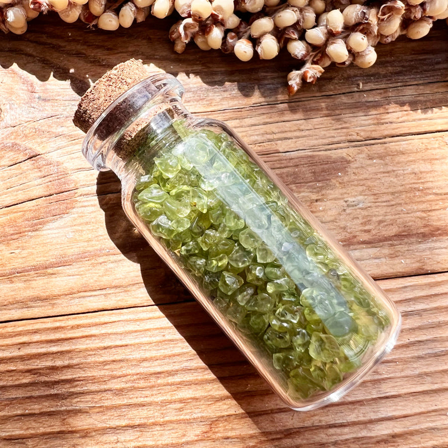 Intention Jar Peridot - DIY SPIRIT