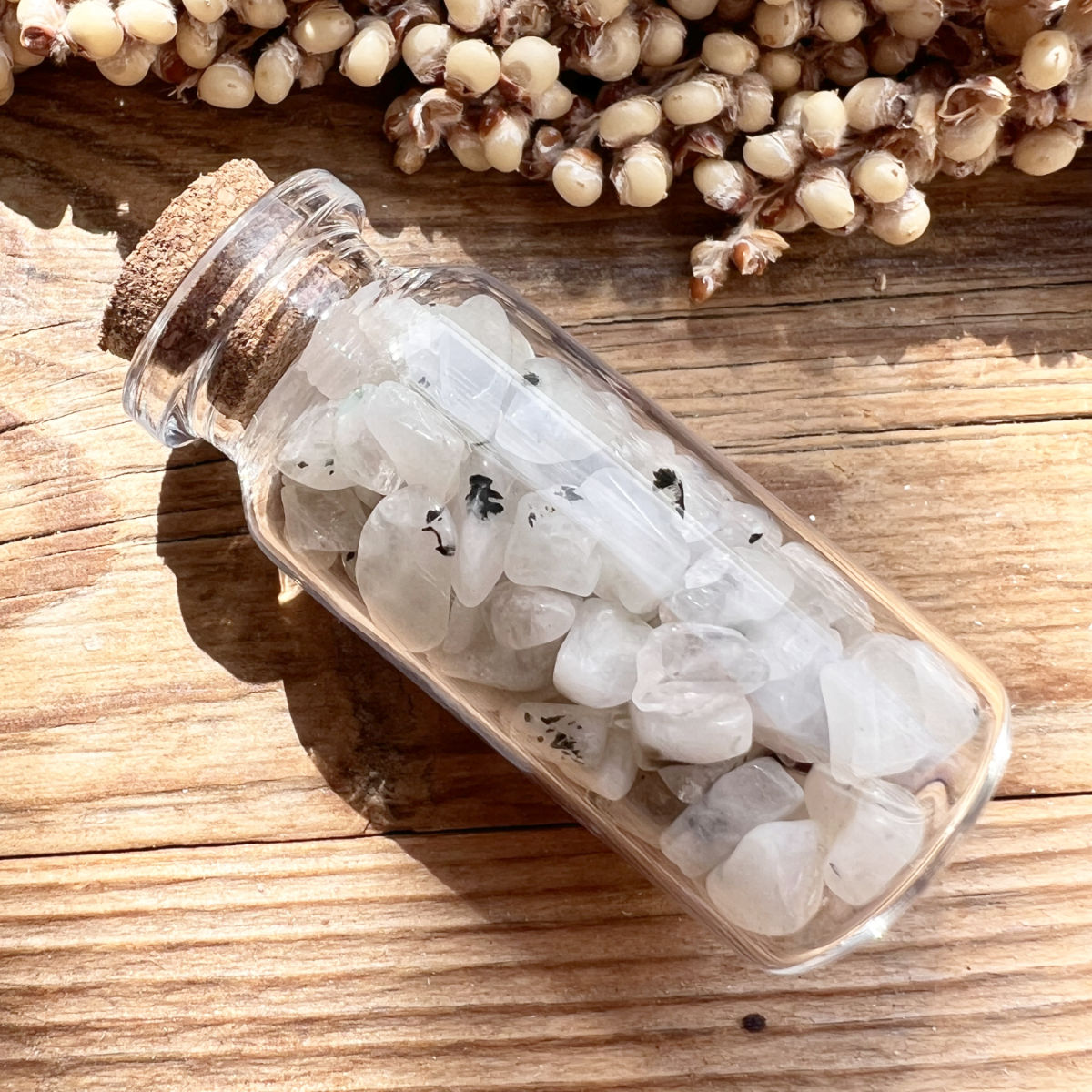 Intention Jar Regenbogenmondstein