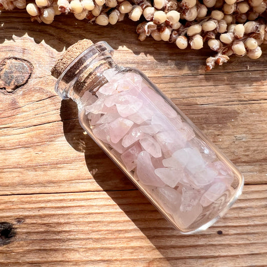 Intention Jar Rosenquarz
