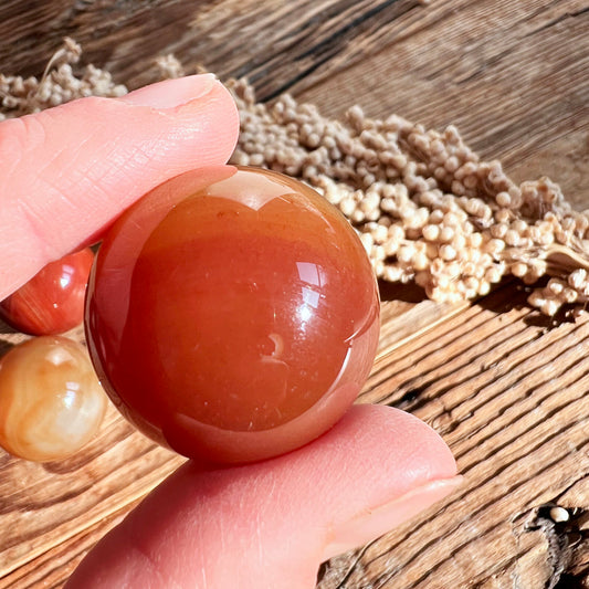 Karneol Kugel - DIY SPIRIT #