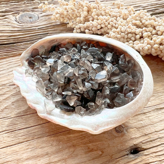 Rauchquarz Chips - DIY SPIRIT #