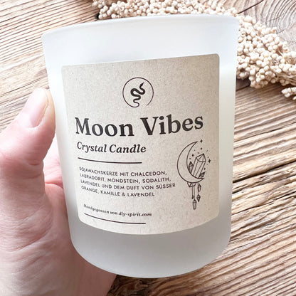 Kristallkerze Moon Vibes - DIY SPIRIT #