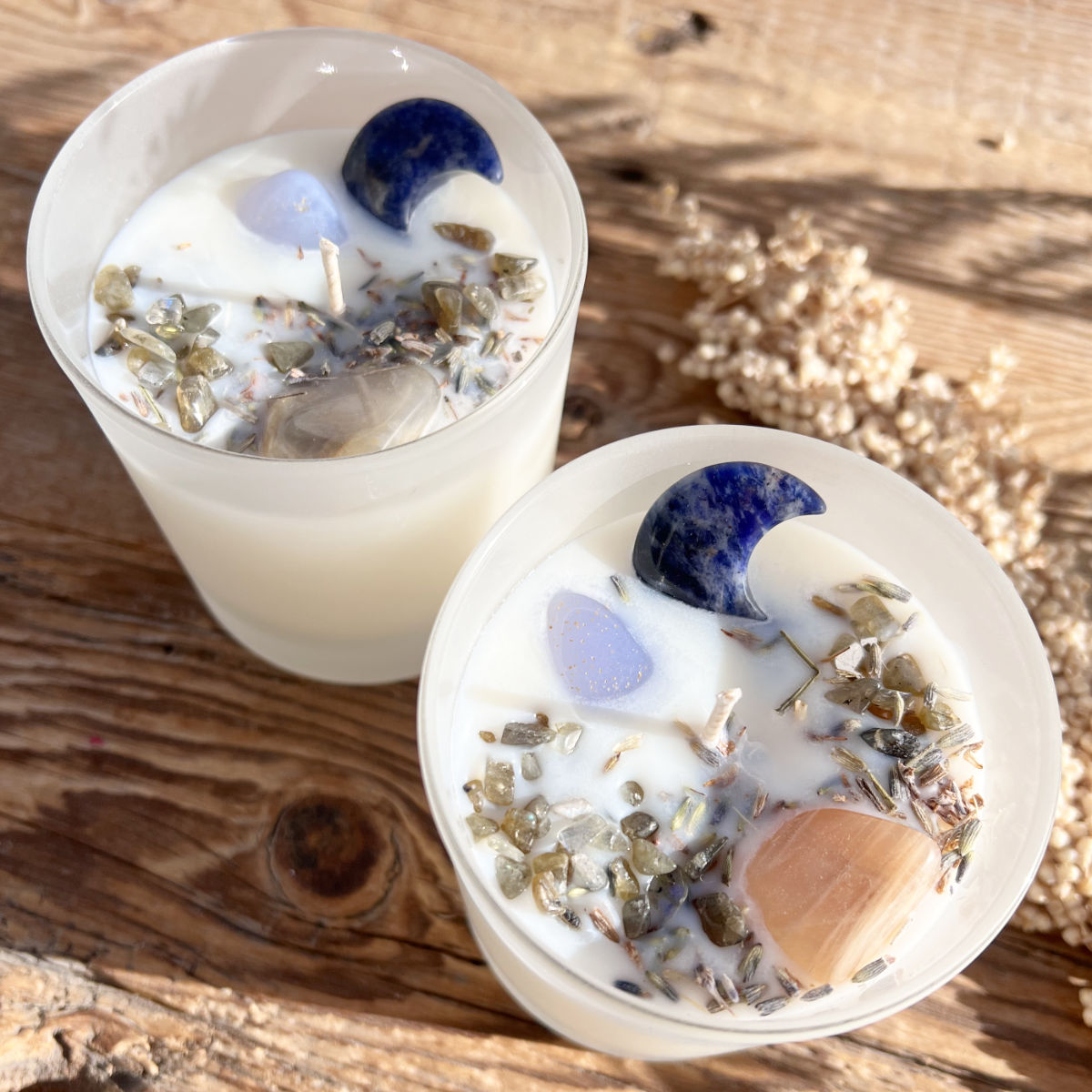 Kristallkerze Moon Vibes - DIY SPIRIT #