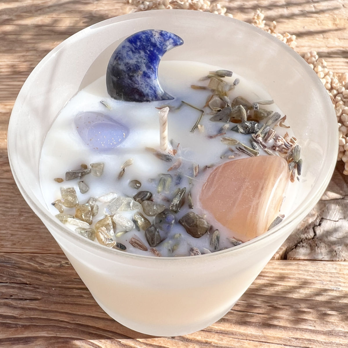 Kristallkerze Moon Vibes - DIY SPIRIT #