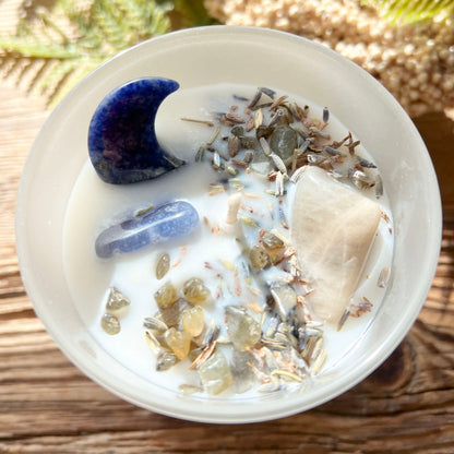 Kristallkerze Moon Vibes - DIY SPIRIT #