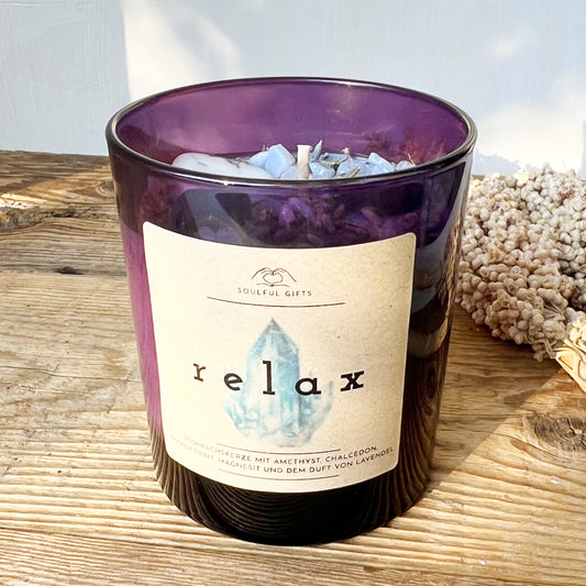 Kristallkerze Relax - DIY SPIRIT #