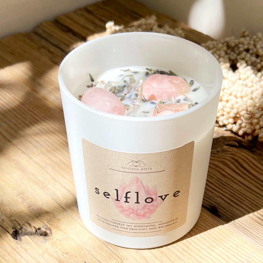 Kristallkerze Selflove - DIY SPIRIT