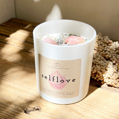 Kristallkerze Selflove - DIY SPIRIT #