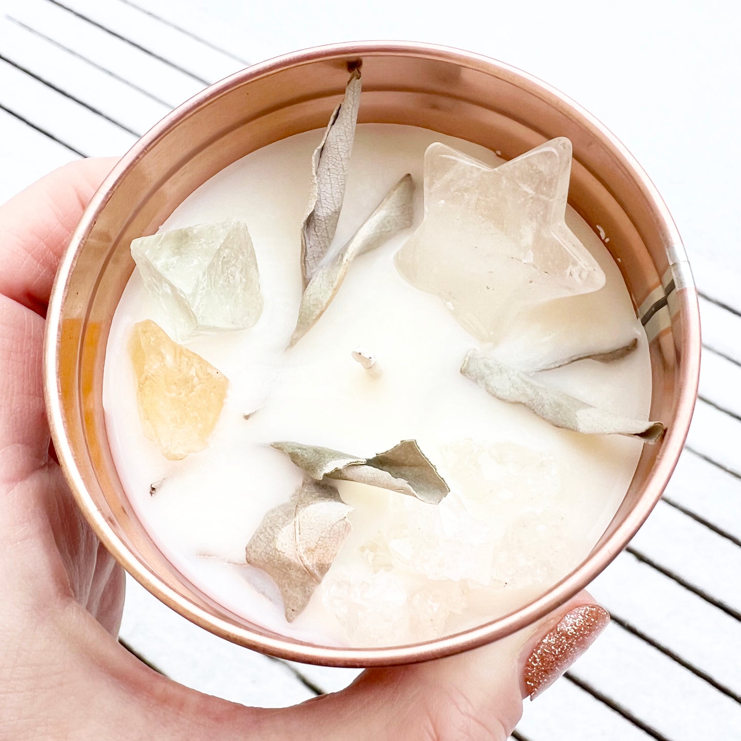 Kristallkerze New Beginnings