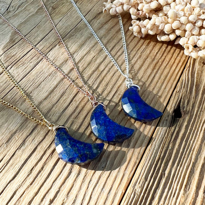 Lapislazuli Moon Halskette - DIY SPIRIT #