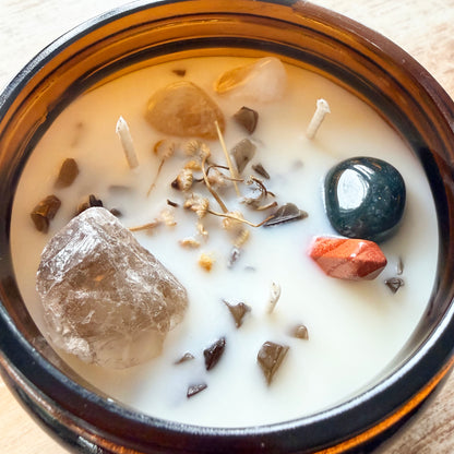 Mabon Kristallkerze