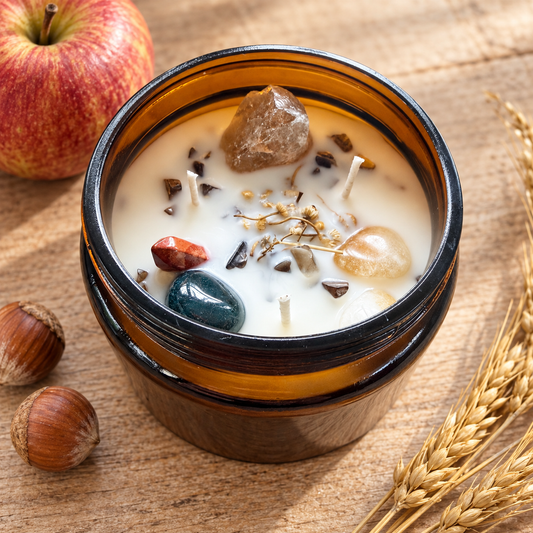 Mabon Kristallkerze