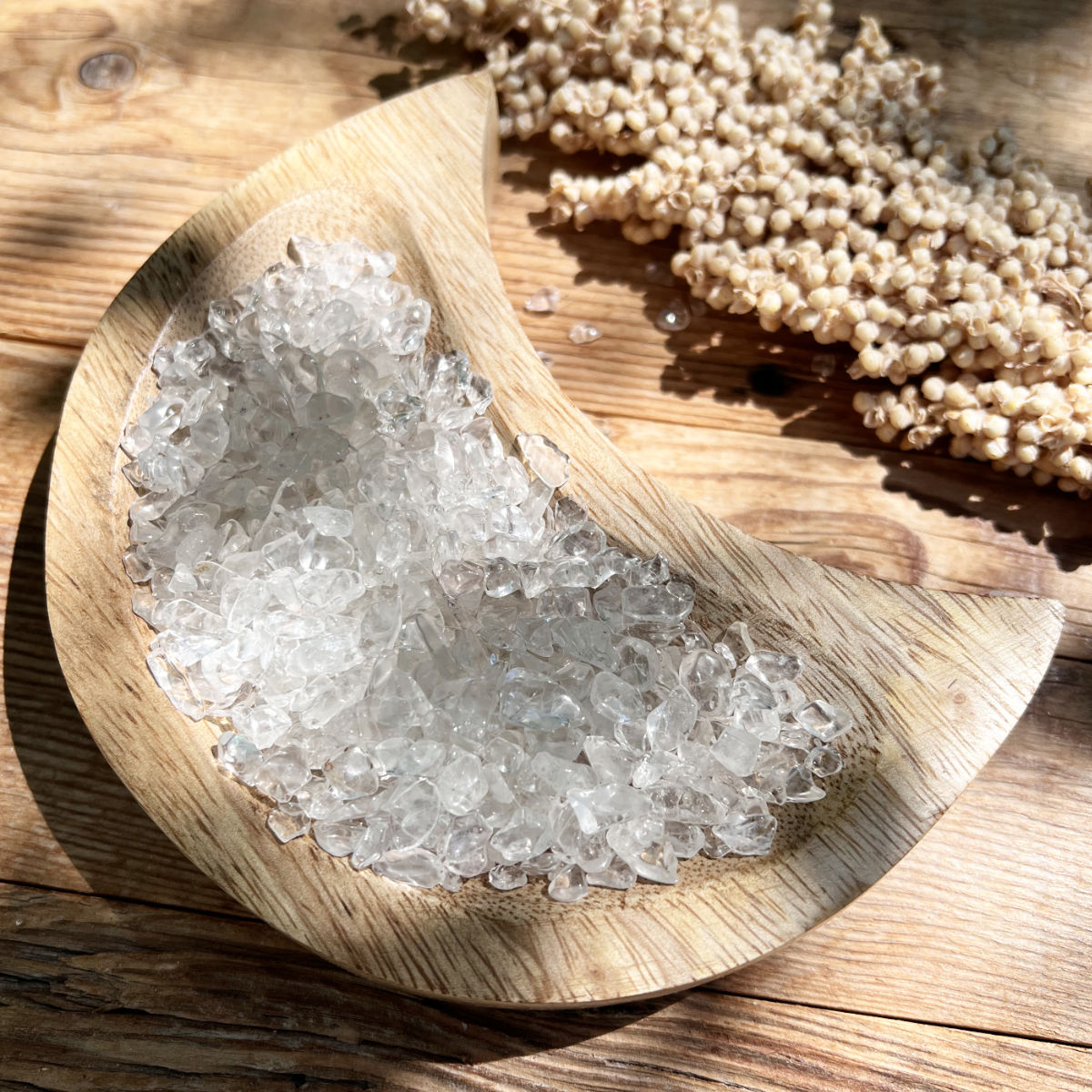 Mangoholz Mondschale