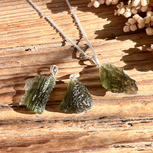 Moldavit Halskette - DIY SPIRIT #