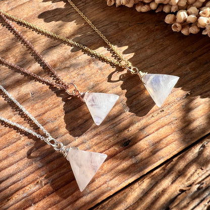 Regenbogen-Mondstein Sun Halskette - DIY SPIRIT #