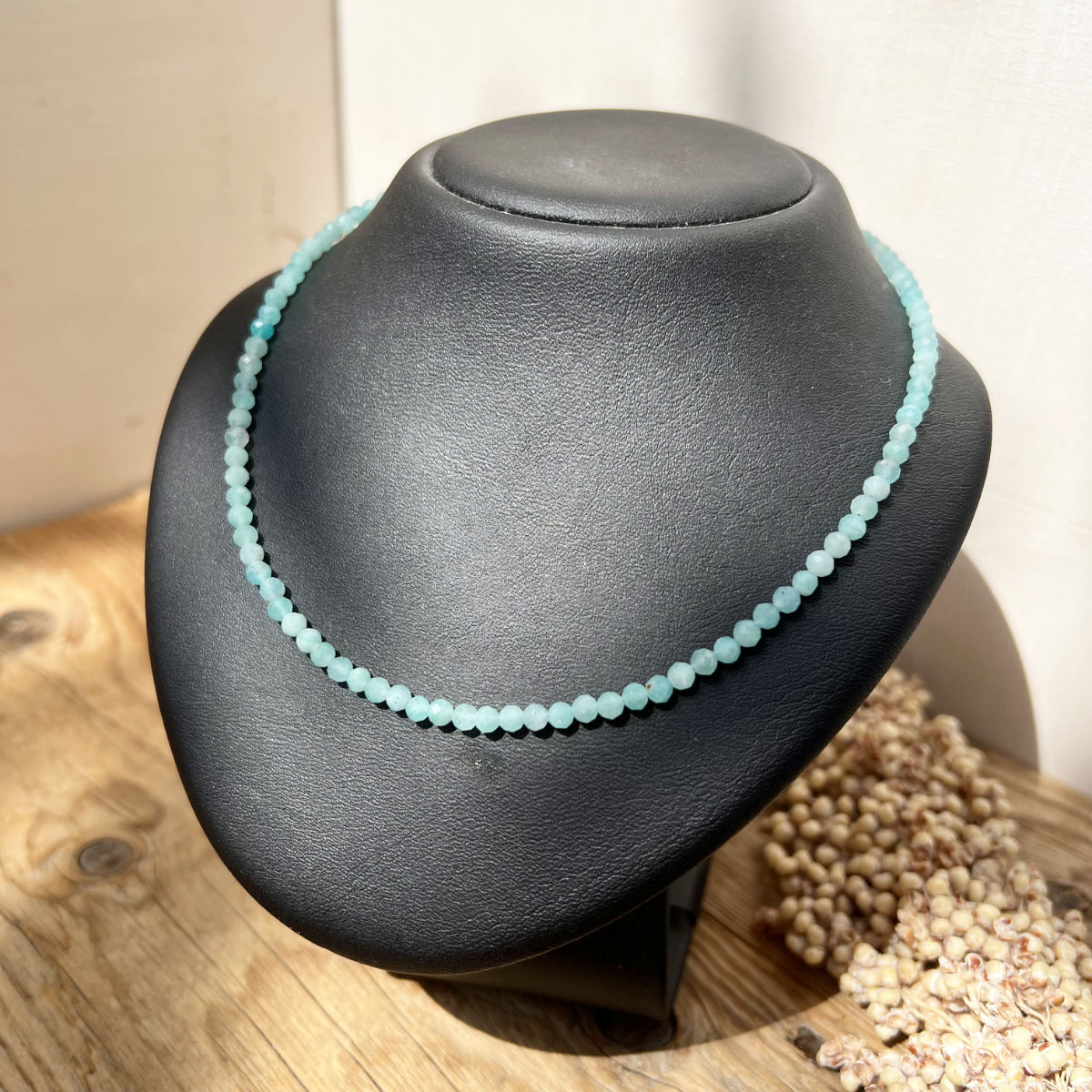 Amazonit Perlenkette - DIY SPIRIT #