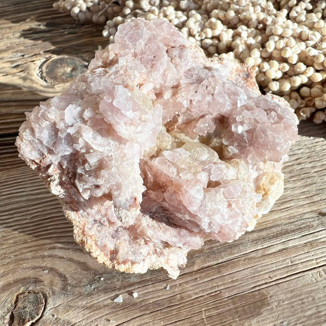 Pink Amethyst Stufe (Unikate)