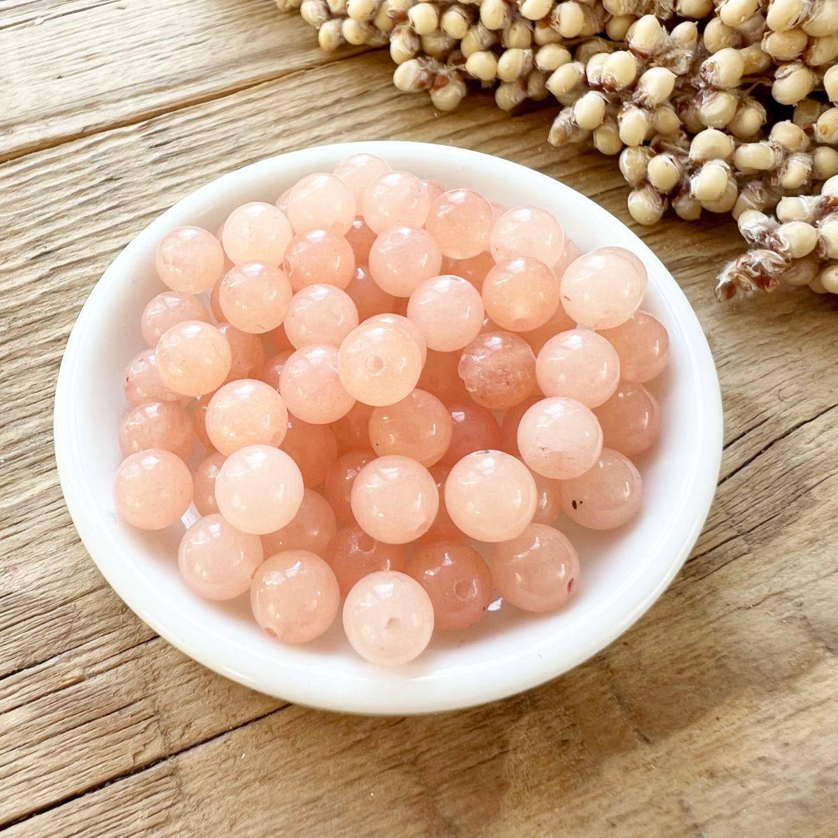 Andenopal/Pinkopal Perlen