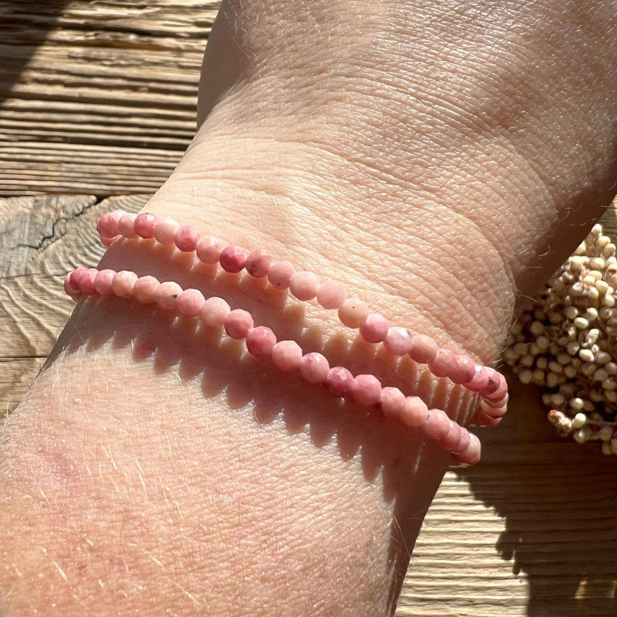 Rhodonit Armband - DIY SPIRIT #