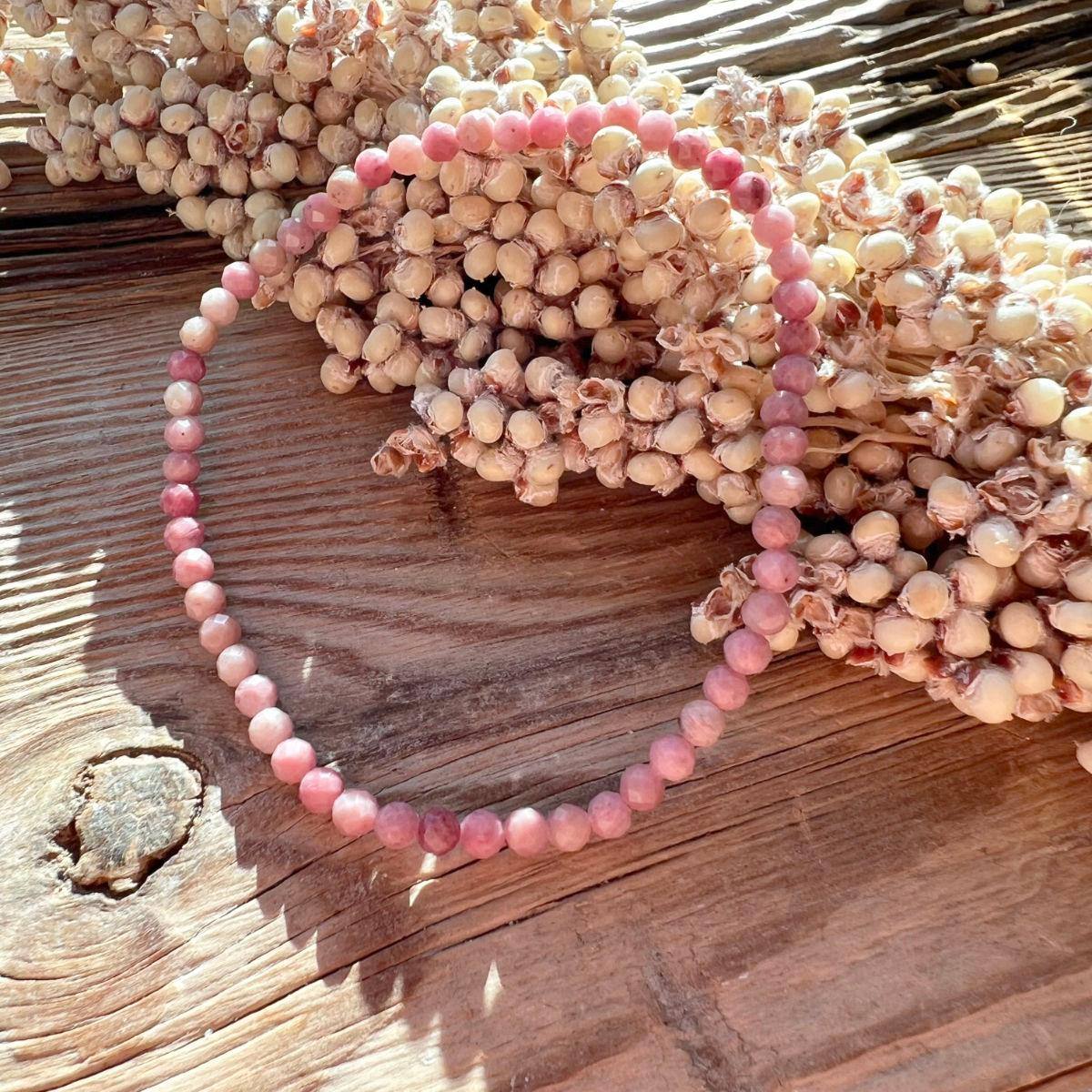 Rhodonit Armband - DIY SPIRIT
