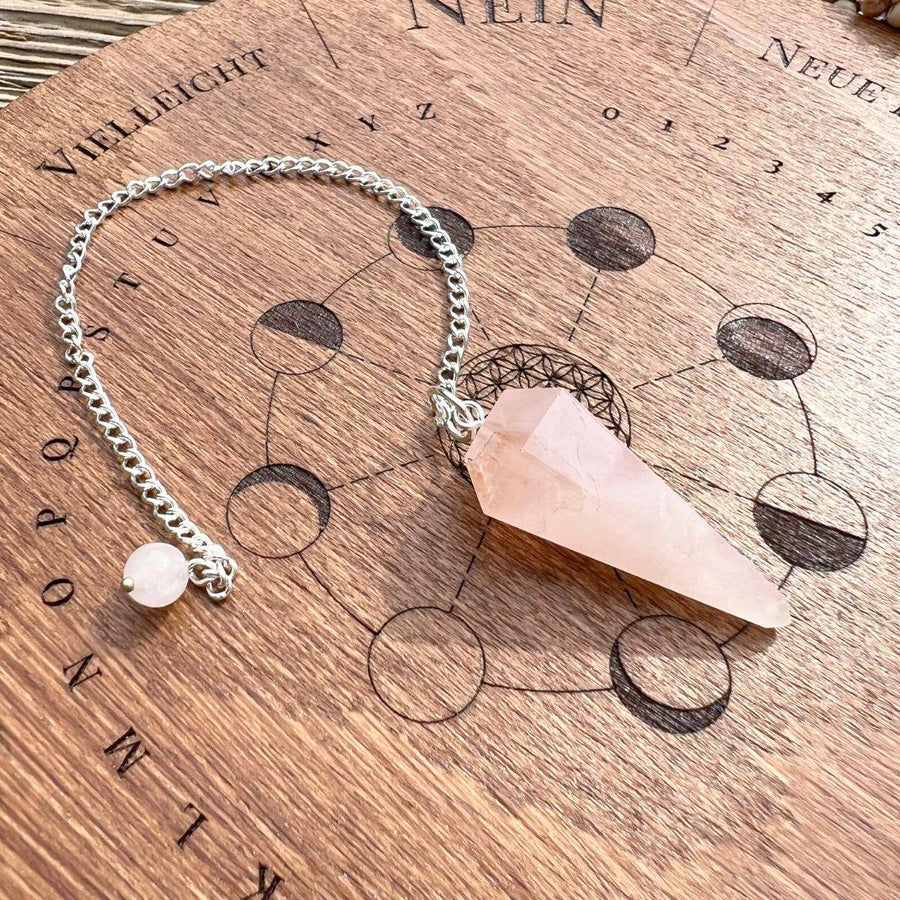 Rosenquarz Pendel - DIY SPIRIT