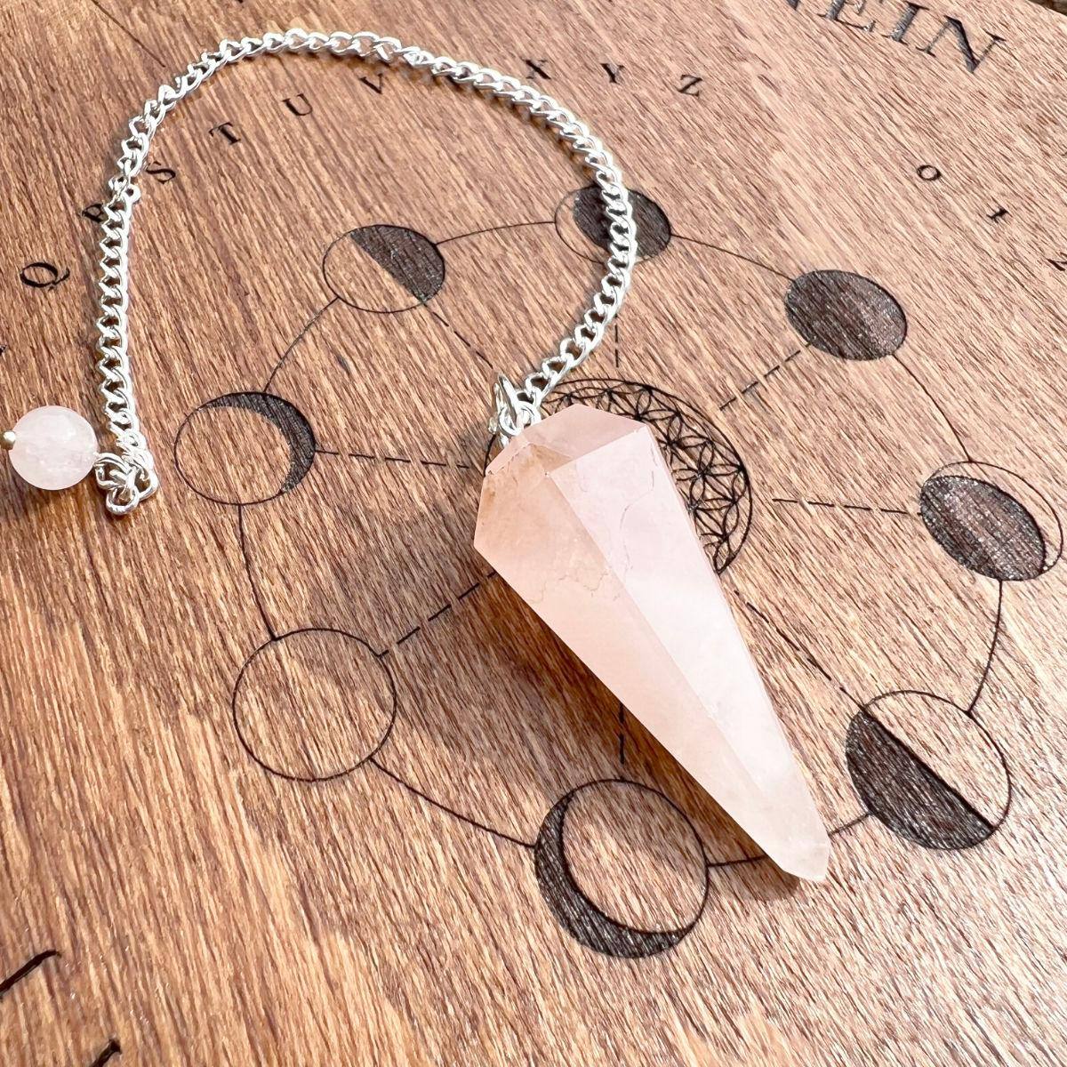 Rosenquarz Pendel - DIY SPIRIT
