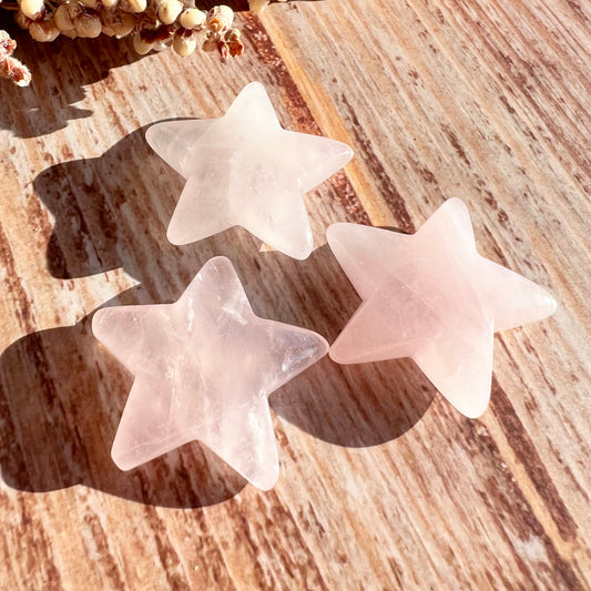 Rosenquarz Stern