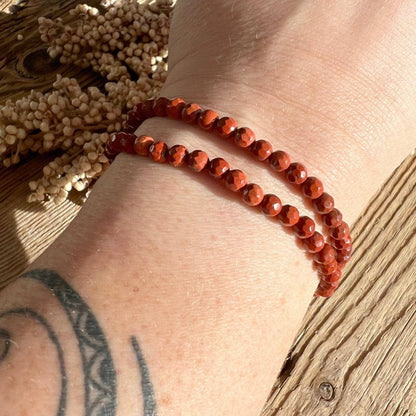 Roter Jaspis Armband - DIY SPIRIT #