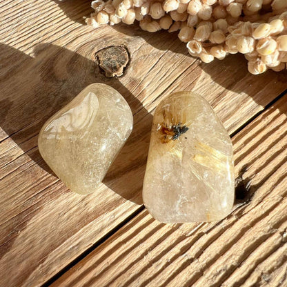 Rutilquarz Anhänger - DIY SPIRIT #