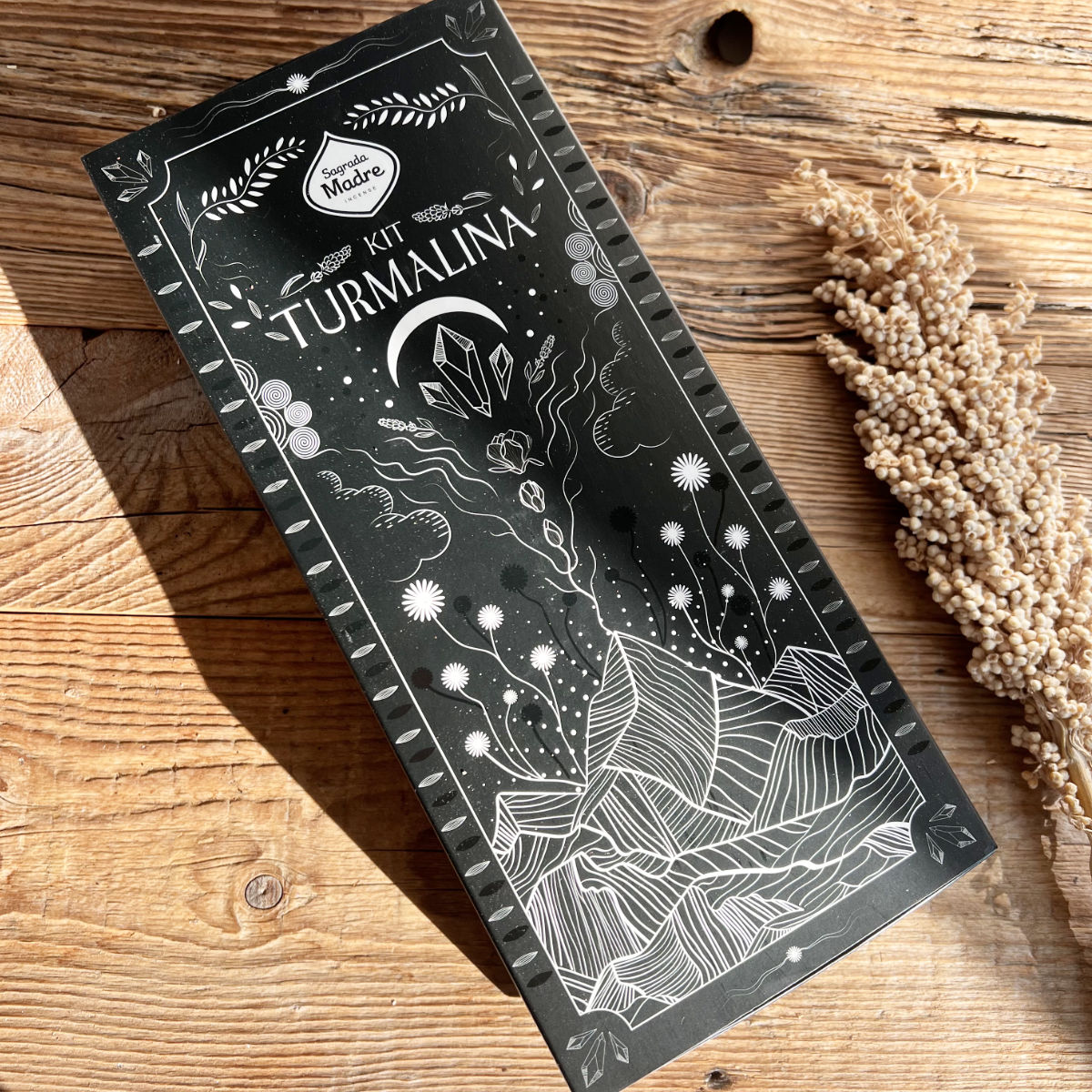 Turmalin Geschenk-Set | Kristalle & Räucherwerk - DIY SPIRIT #