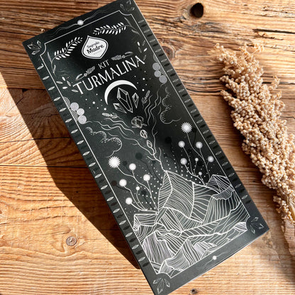 Turmalin Geschenk-Set | Kristalle & Räucherwerk - DIY SPIRIT #