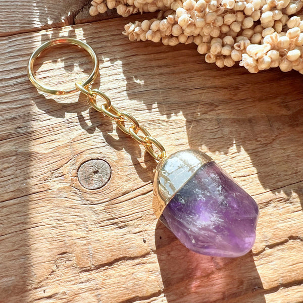 Amethyst Taschenanhänger - DIY SPIRIT #