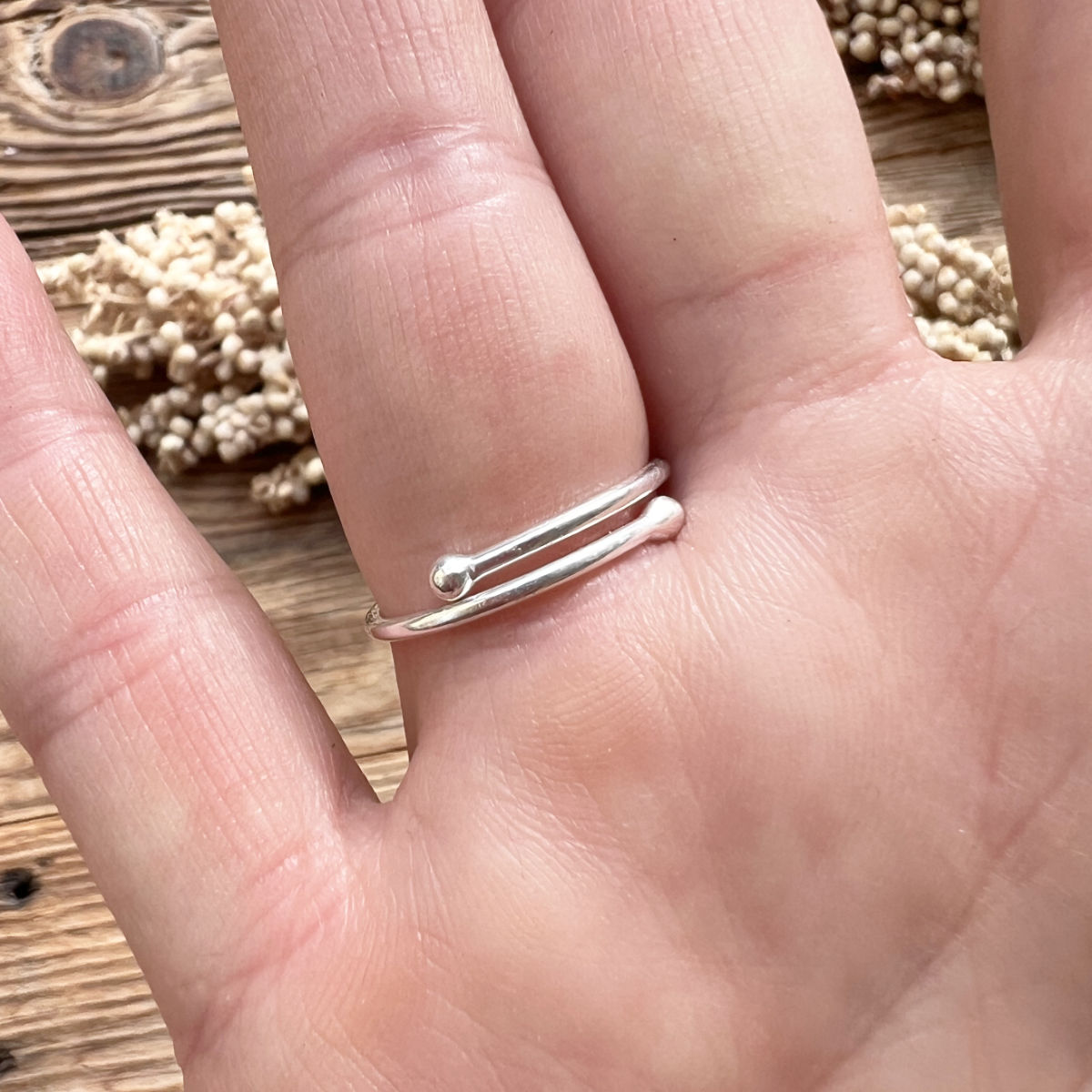 Amethyst Silberring - DIY SPIRIT