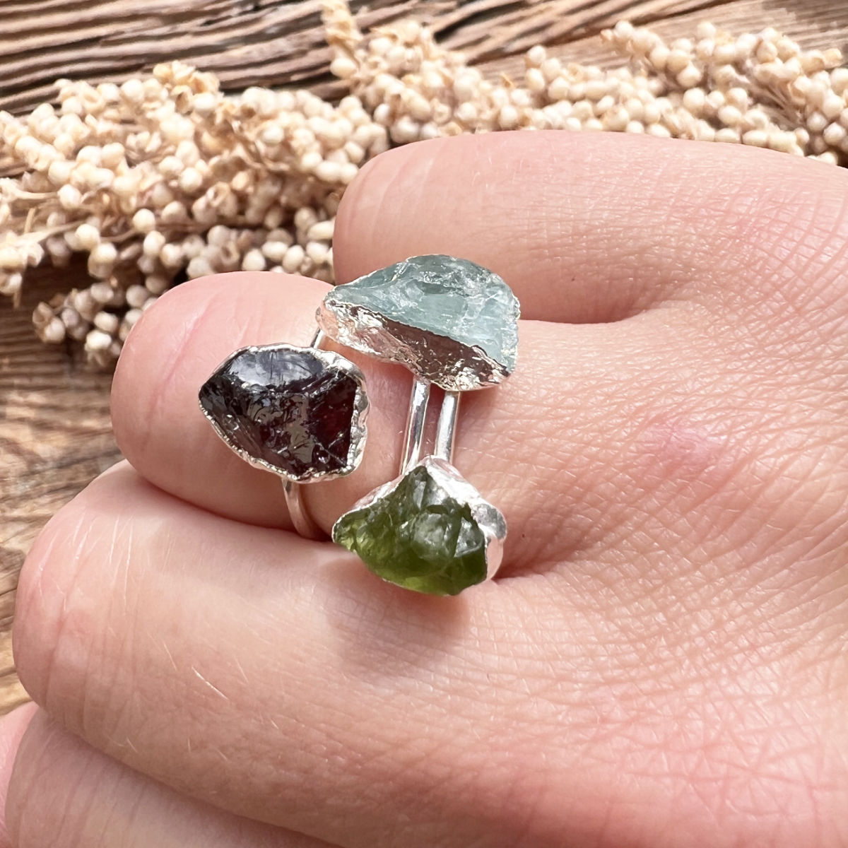 Amethyst Silberring - DIY SPIRIT