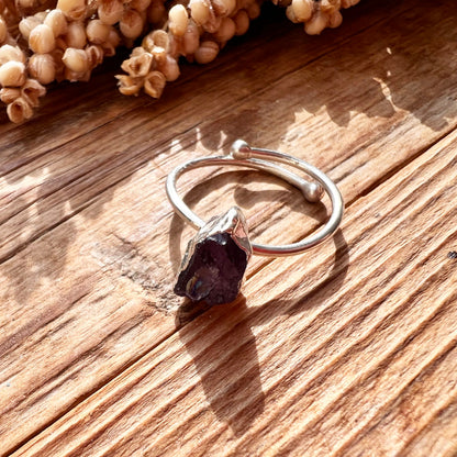 Amethyst Silberring