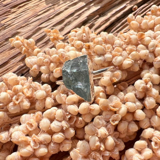 Aquamarin Silberring