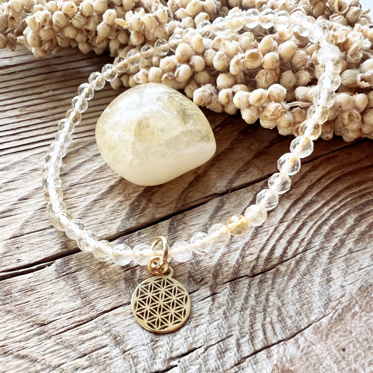 Solstice Citrin Armband