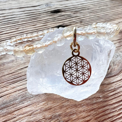 Solstice Citrin Armband