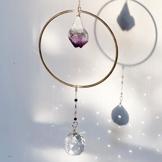 Calm Amethyst-Sonnenfänger - DIY SPIRIT #