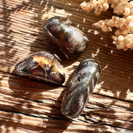OPAL (Boulder) Trommelstein - DIY SPIRIT #