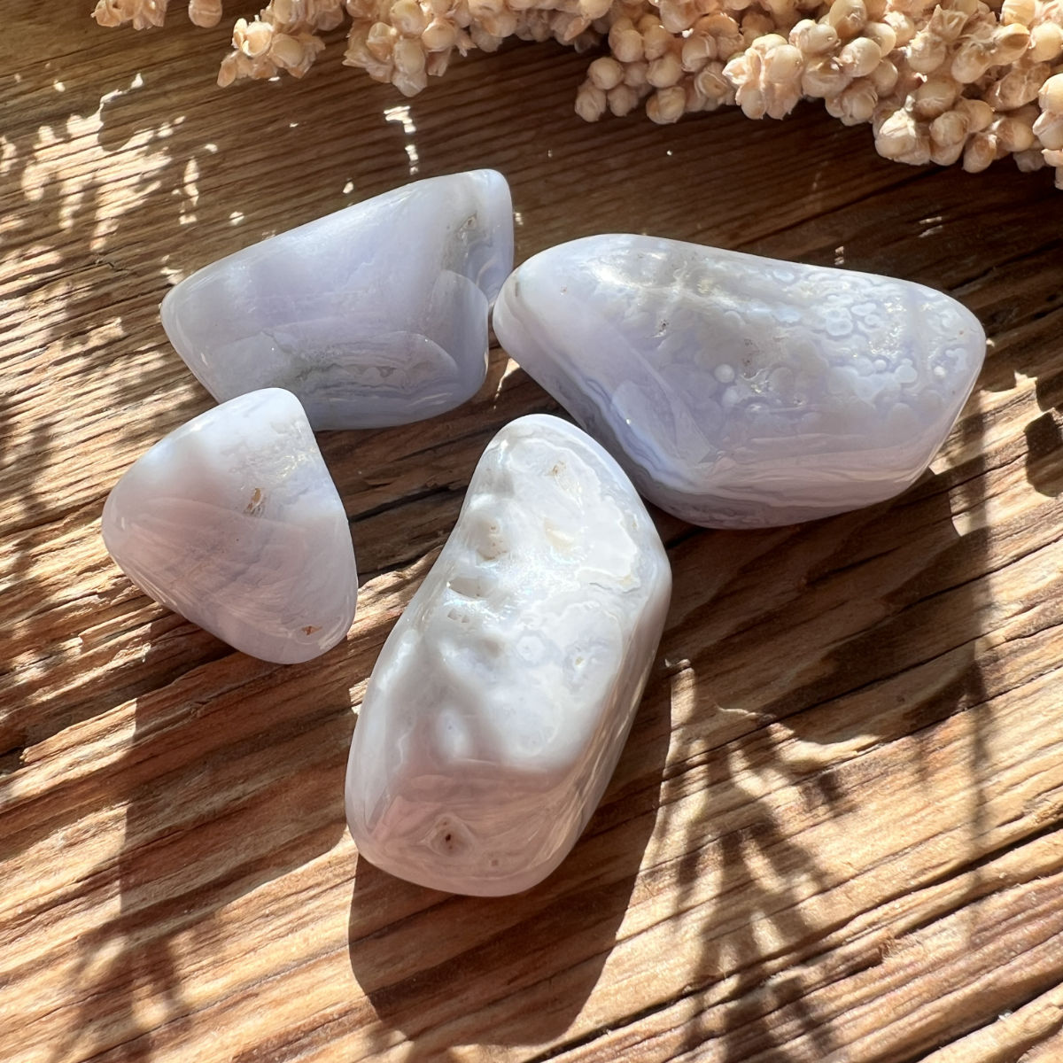 Chalcedon Trommelstein - DIY SPIRIT