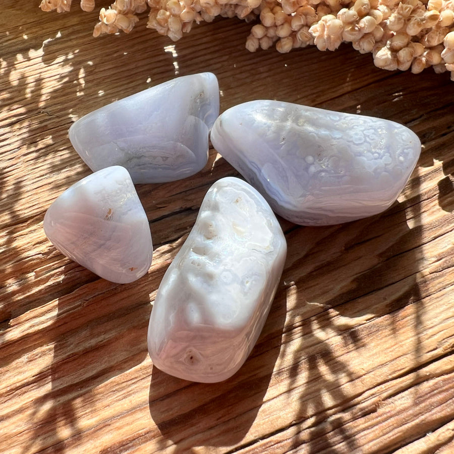 Chalcedon Trommelstein - DIY SPIRIT