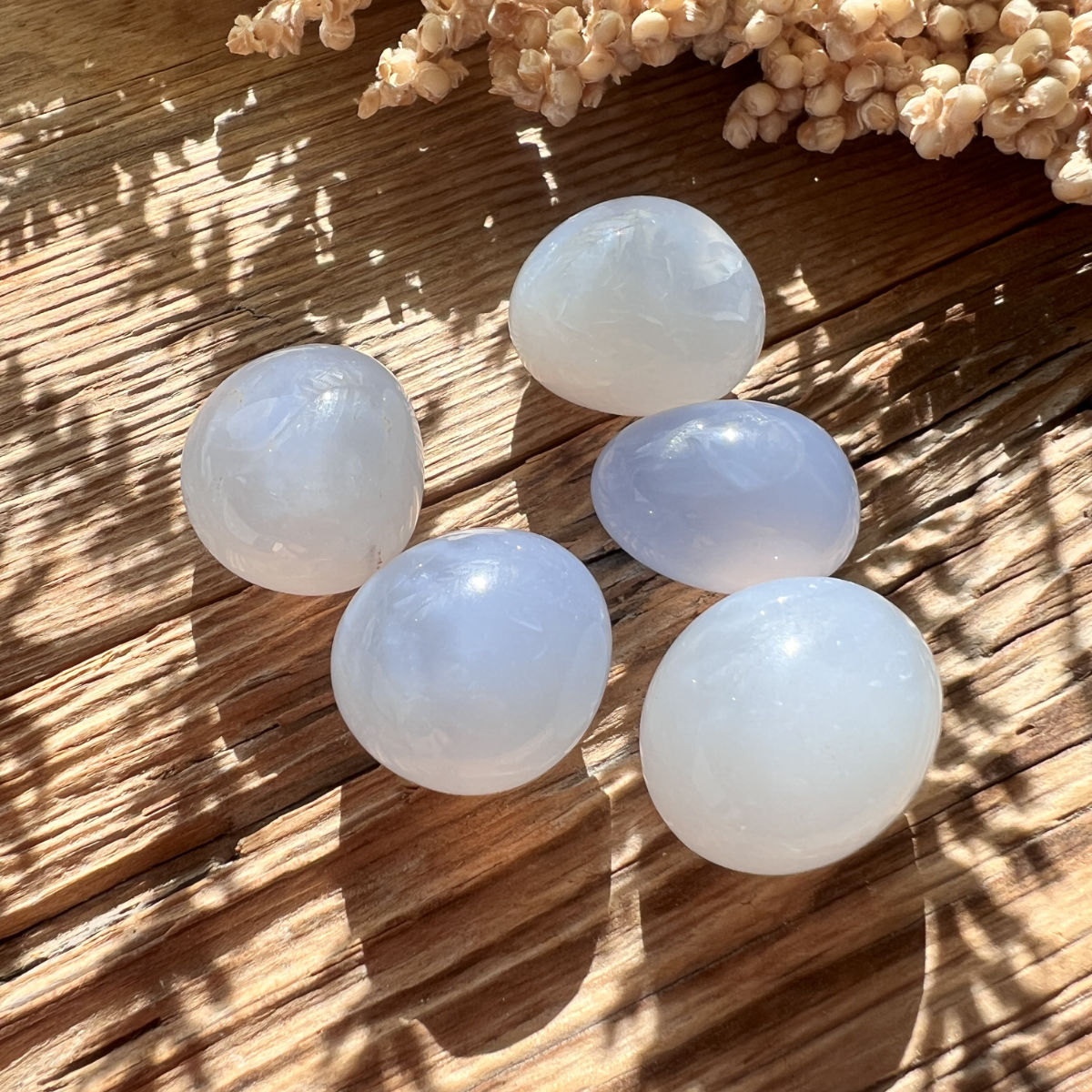 Chalcedon Trommelstein - DIY SPIRIT #